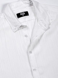 Thomas Scott Men Classic Slim Fit Opaque Casual Shirt