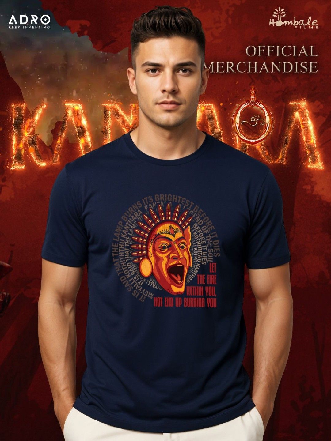 ADRO Men Printed T-shirt