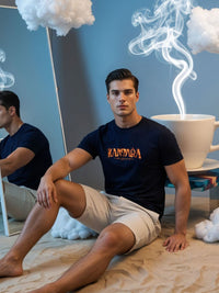 ADRO Men Typography Printed T-shirt