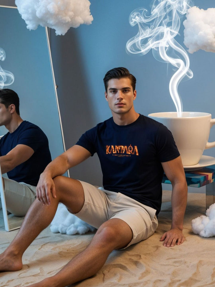 ADRO Men Typography Printed T-shirt