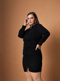 SASSAFRAS Curve Shirt Dress