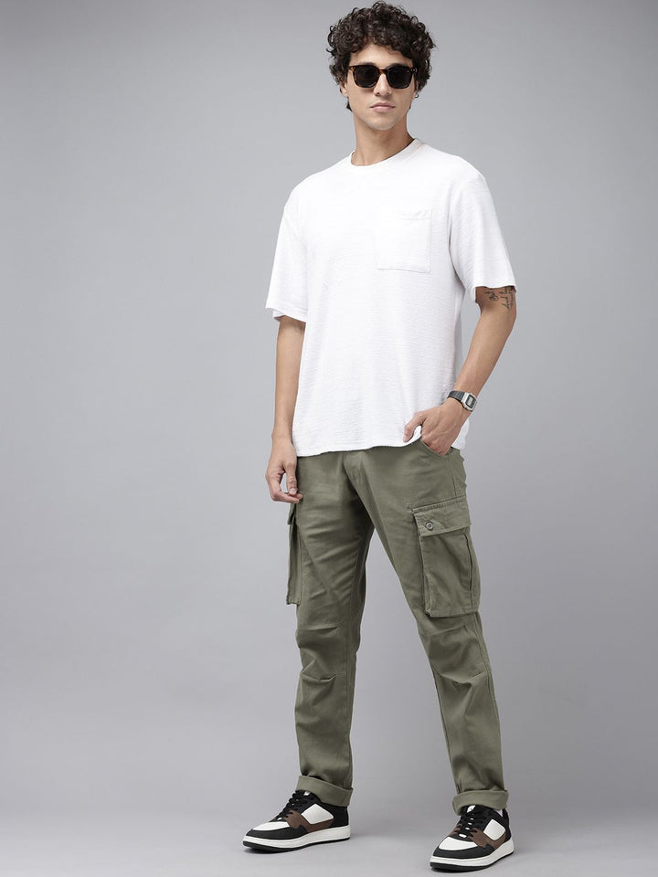 SPYKAR Men Cargos Trousers