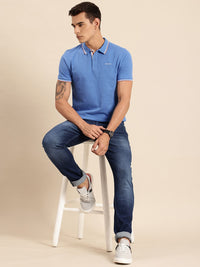 Being Human Polo Collar Pure Cotton T-shirt