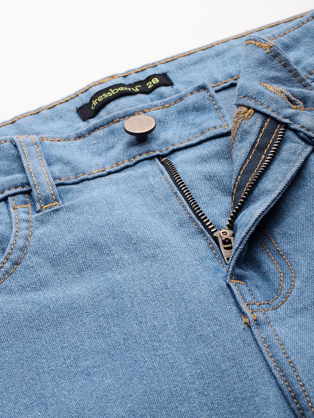DressBerry Women Bootcut Stretchable Jeans