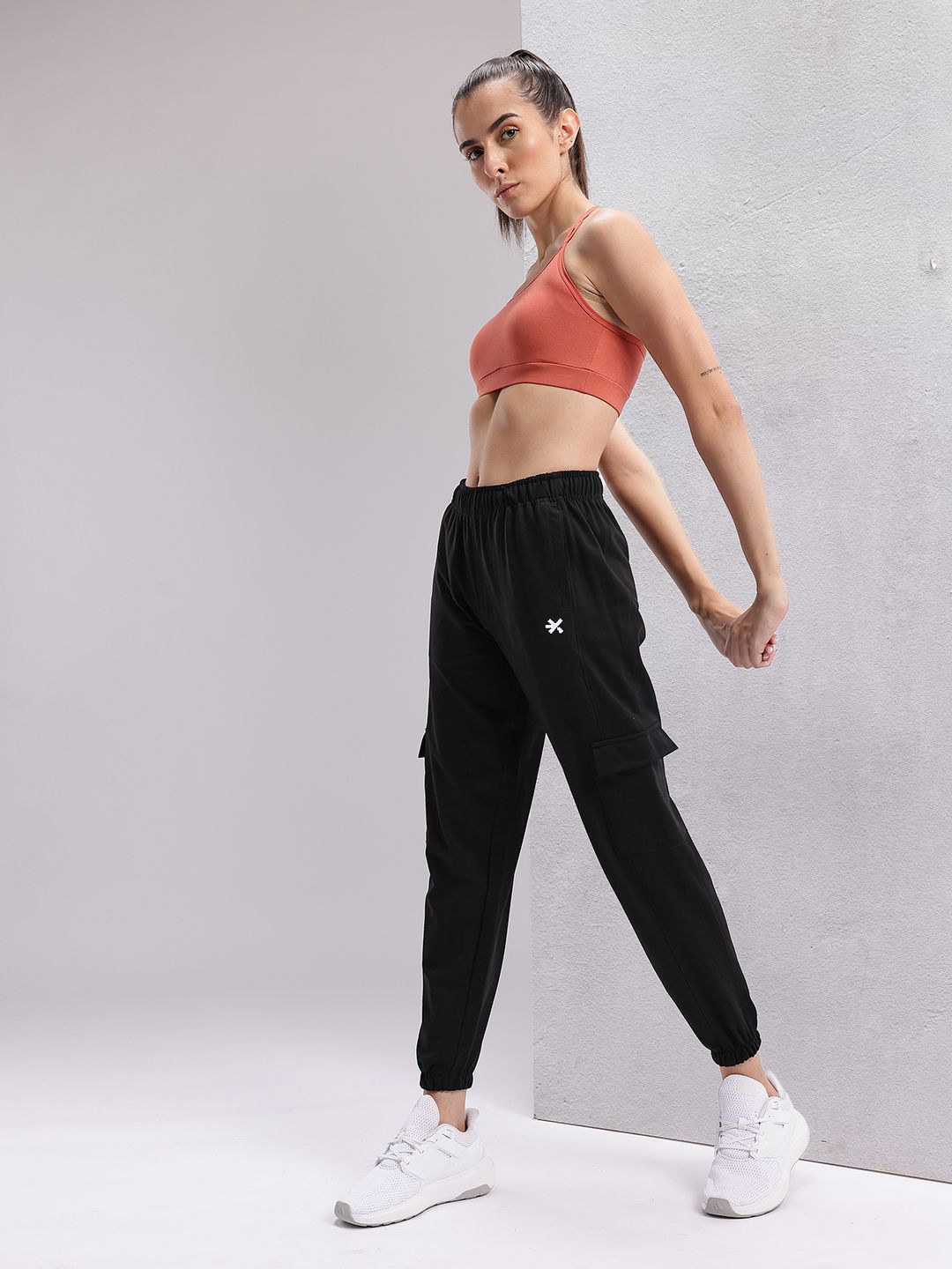 HRX by Hrithik Roshan Men Training Cargo-Style Joggers