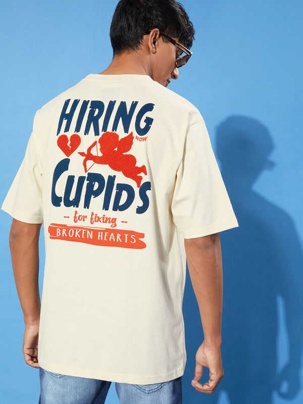 Perbezaan Tipografi Lelaki Pendapat T-shirt Longline Cotton Longline yang besar