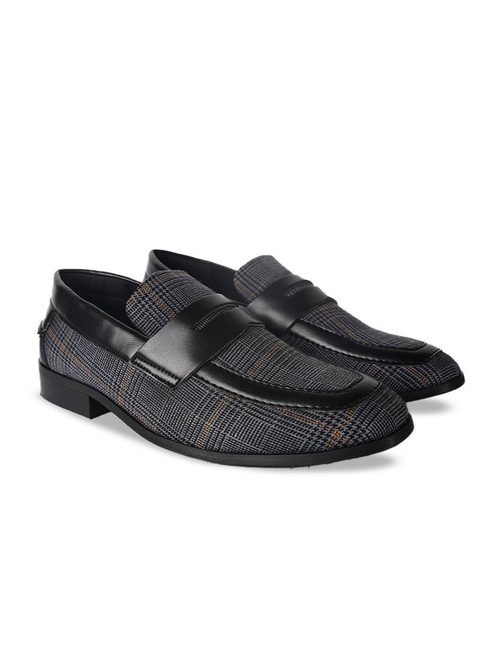 MONKSTORY Men Printed Penny Loafers