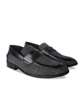 MONKSTORY Men Printed Penny Loafers
