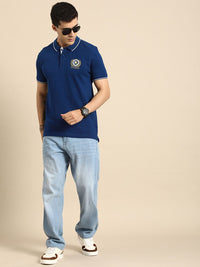 Menjadi T-Shirt Kapas Polo Lelaki Manusia