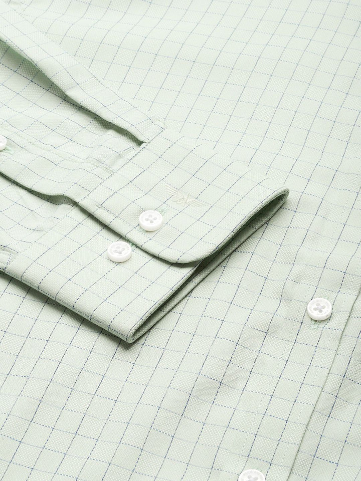 Park Avenue Slim Fit Checked Formal Shirt
