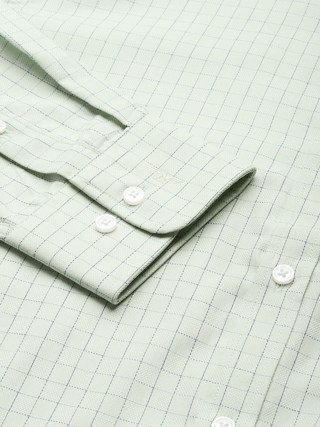 Park Avenue Slim Fit Checked Formal Shirt