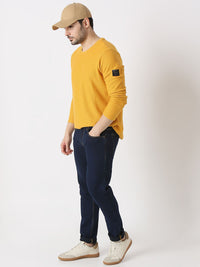 SPYKAR Men Solid Round Neck Cotton T-shirt