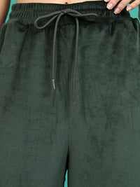 Tokyo Talkies Hooded Sweatshirt and Wide Leg Trousers
