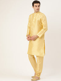 SOJANYA Mandarin Collar Regular Kurta With Pyjamas & Nehru Jacket