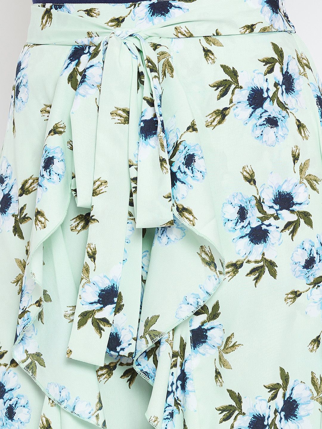 Berrylush Layered Drama Pant & Maxi Skirt
