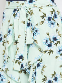 Berrylush Layered Drama Pant & Maxi Skirt