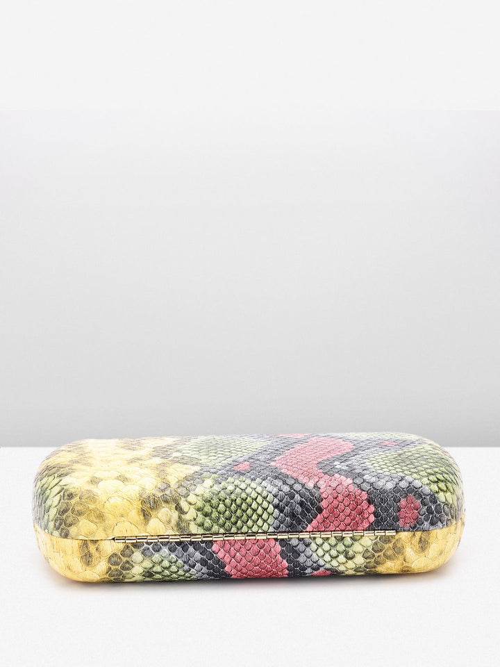 Lino Perros Women Abstract Printed Box Clutch