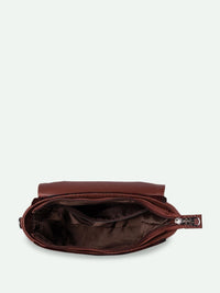 ZOUK Kolkata Nouveau Ethnic Motifs Printed Structured Handheld Bag