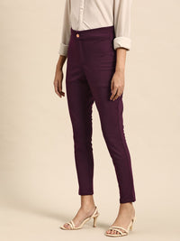 all about you Women High-Rise Trousers