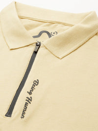 Being Human Polo Collar Pure Cotton T-shirt