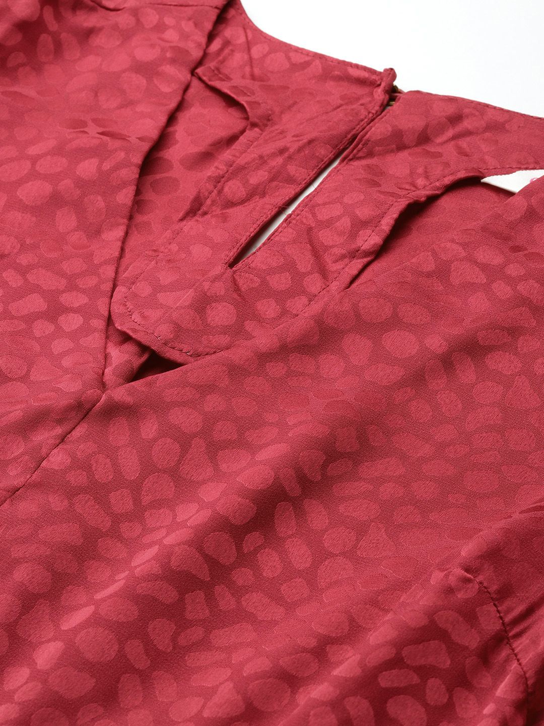 all about you Animal Satin A-Line Mini Dress