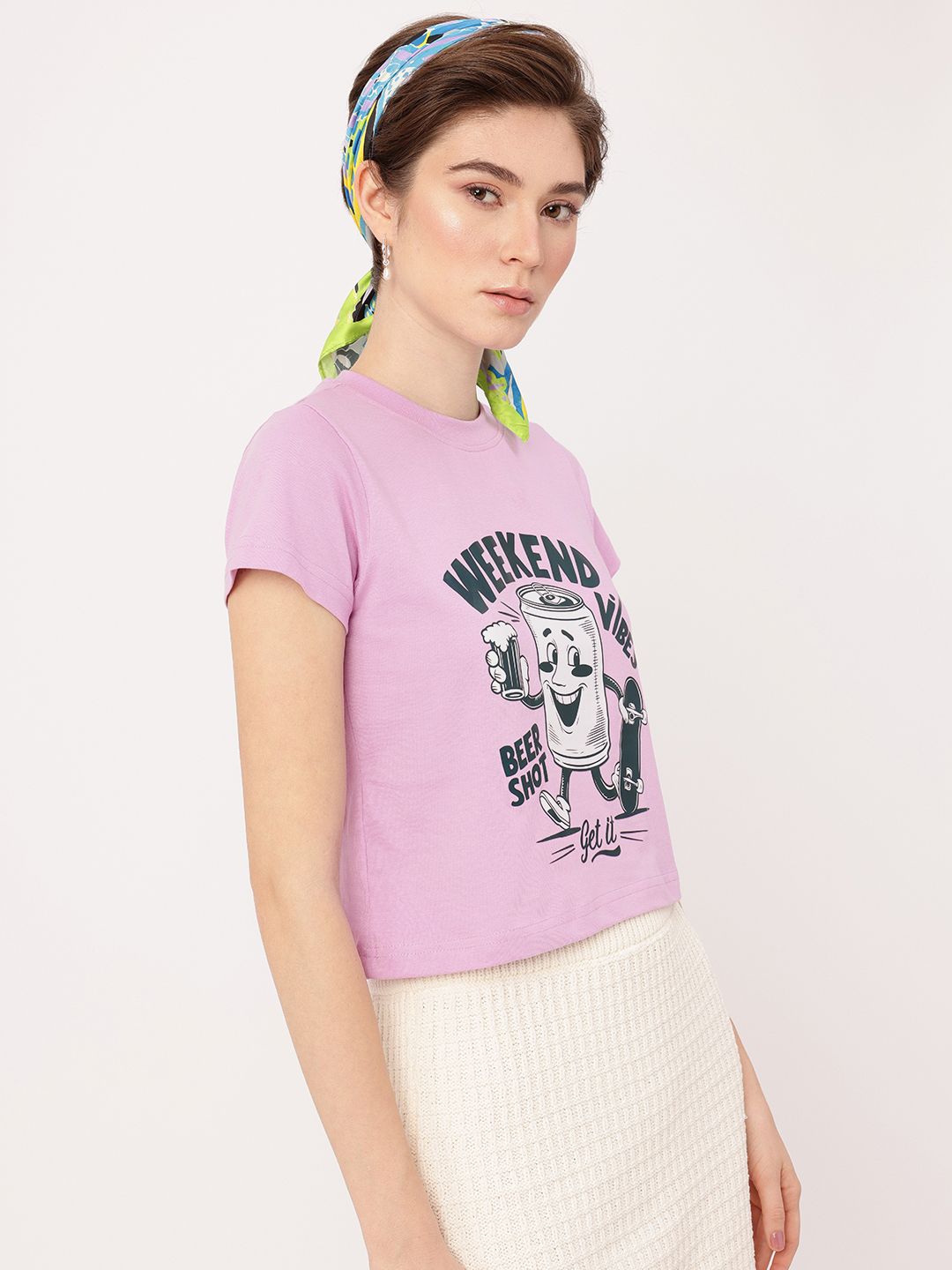 DressBerry Modern Street Rebel Printed T-shirt