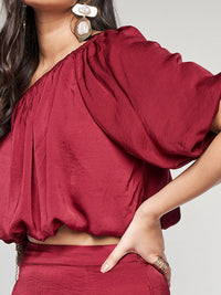 AND One Shoulder Top With Skirt