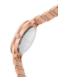 French Connection Women Embellished Dial & Stainless Steel Bracelet Style Straps Analogue Watch FCN00063I