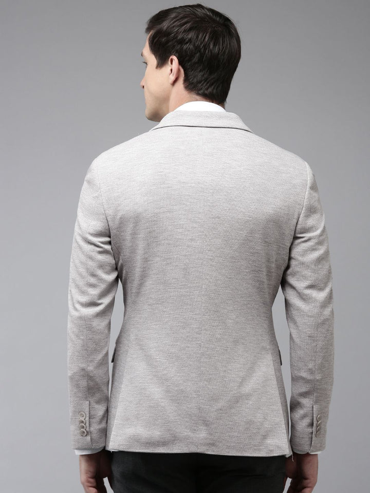 Park Avenue Notched Lapel Single Breasted Super Slim Fit Formal Blazer