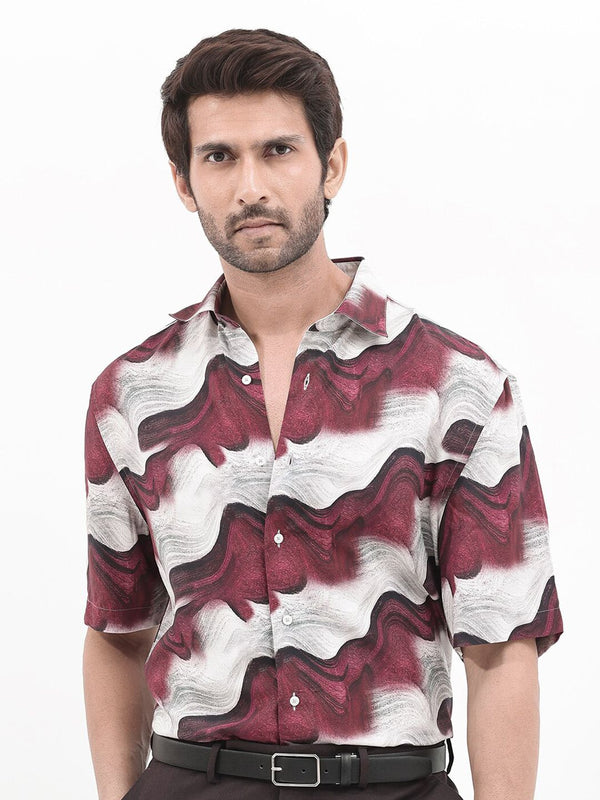 Lelaki Arnab Langka Tijon Biasa Bercetak Bunga Bercetak Floral