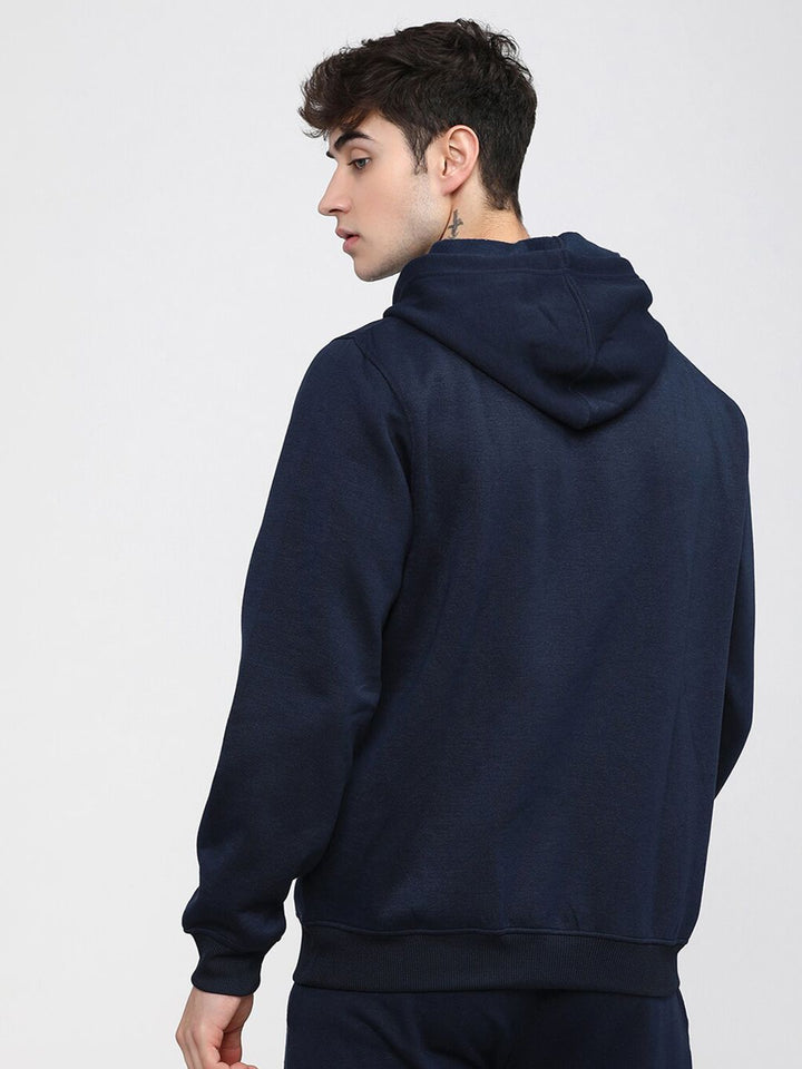 HIGHLANDER Men Navy Blue Sweatshirt