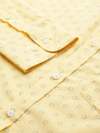 Park Avenue Slim Fit Printed Pure Cotton Formal Shirt