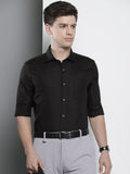 The Indian Garage Co. X Luxe Men Solid Slim Fit Opaque Formal Shirt