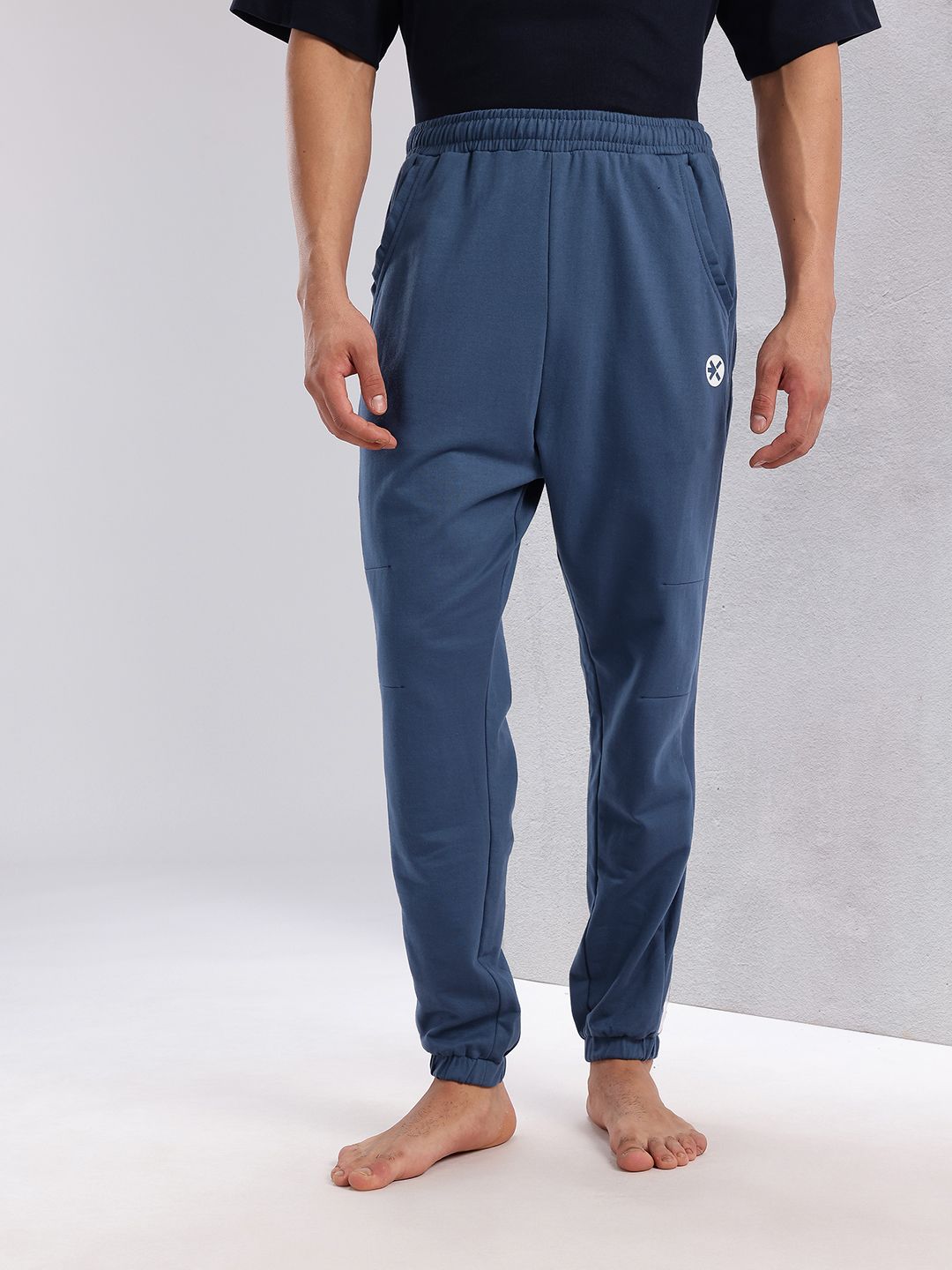 HRX by Hrithik Roshan Men Side Stripe Yoga Joggers