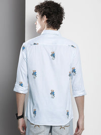 The Indian Garage Co Pure Cotton Animal Printed Casual Shirt