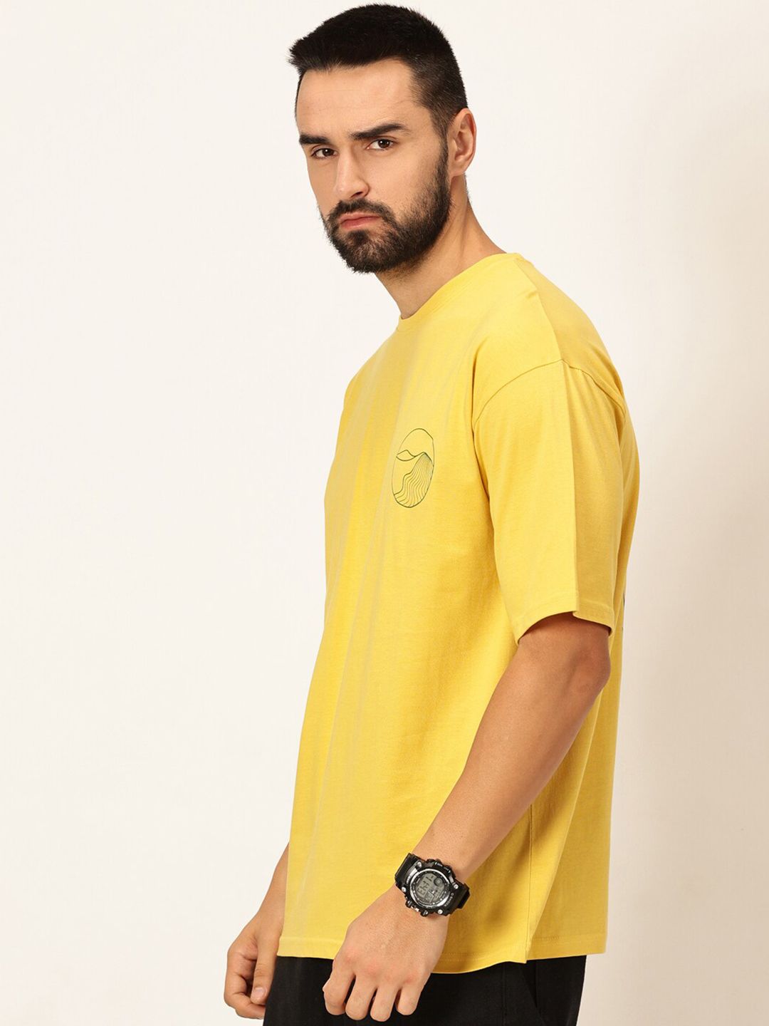 Thomas Scott Oversized Graphic Printed Bio Finish Cotton T-shirt