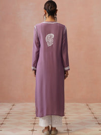 House of Chikankari Women Embroidered Chikankari Kurta