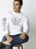 Bewakoof Plus Men Graphic Printed Round Neck Cotton T-shirt