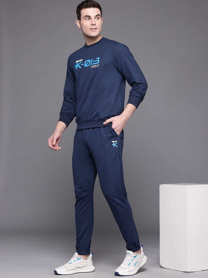 HRX by Hrithik Roshan Brand Logo Printed Lifestyle Tracksuit