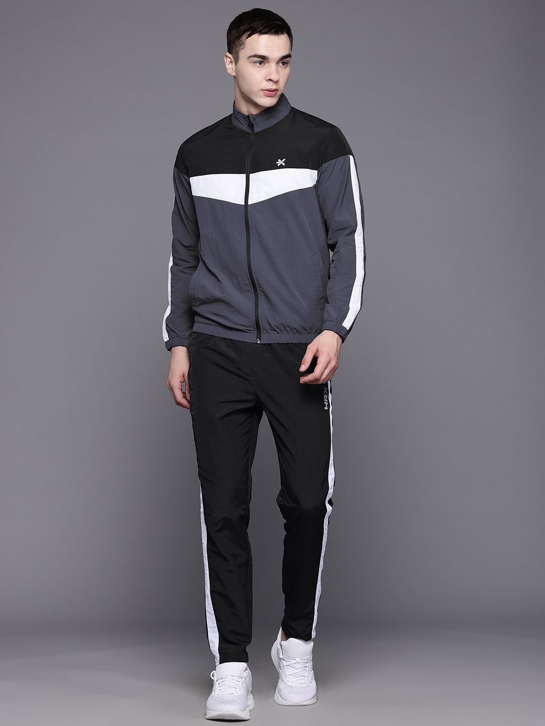 HRX by Hrithik Roshan Men Colourblocked Running Tracksuit