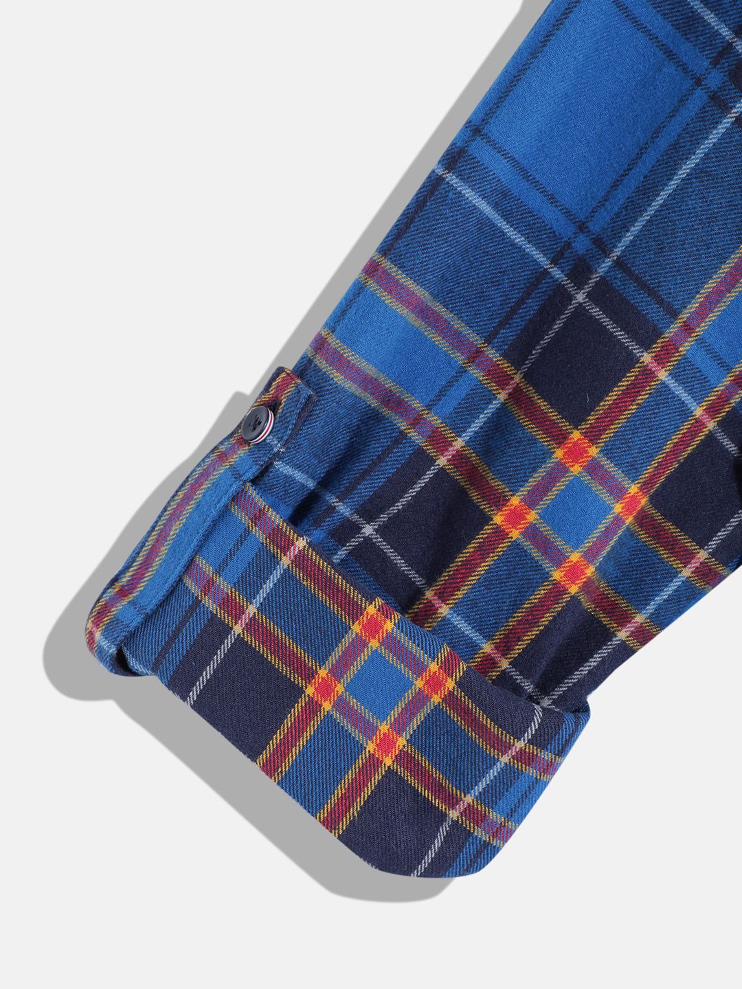 Monte Carlo Boys Tartan Checked Casual Smart Fit Shirt