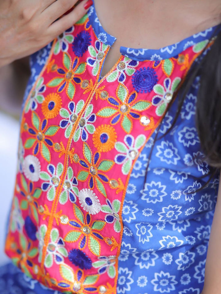 Kalini Wanita Kurta Bercetak Floral