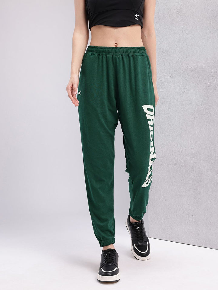 HRX by Hrithik Roshan Women Typography Printed Lifestyle Joggers