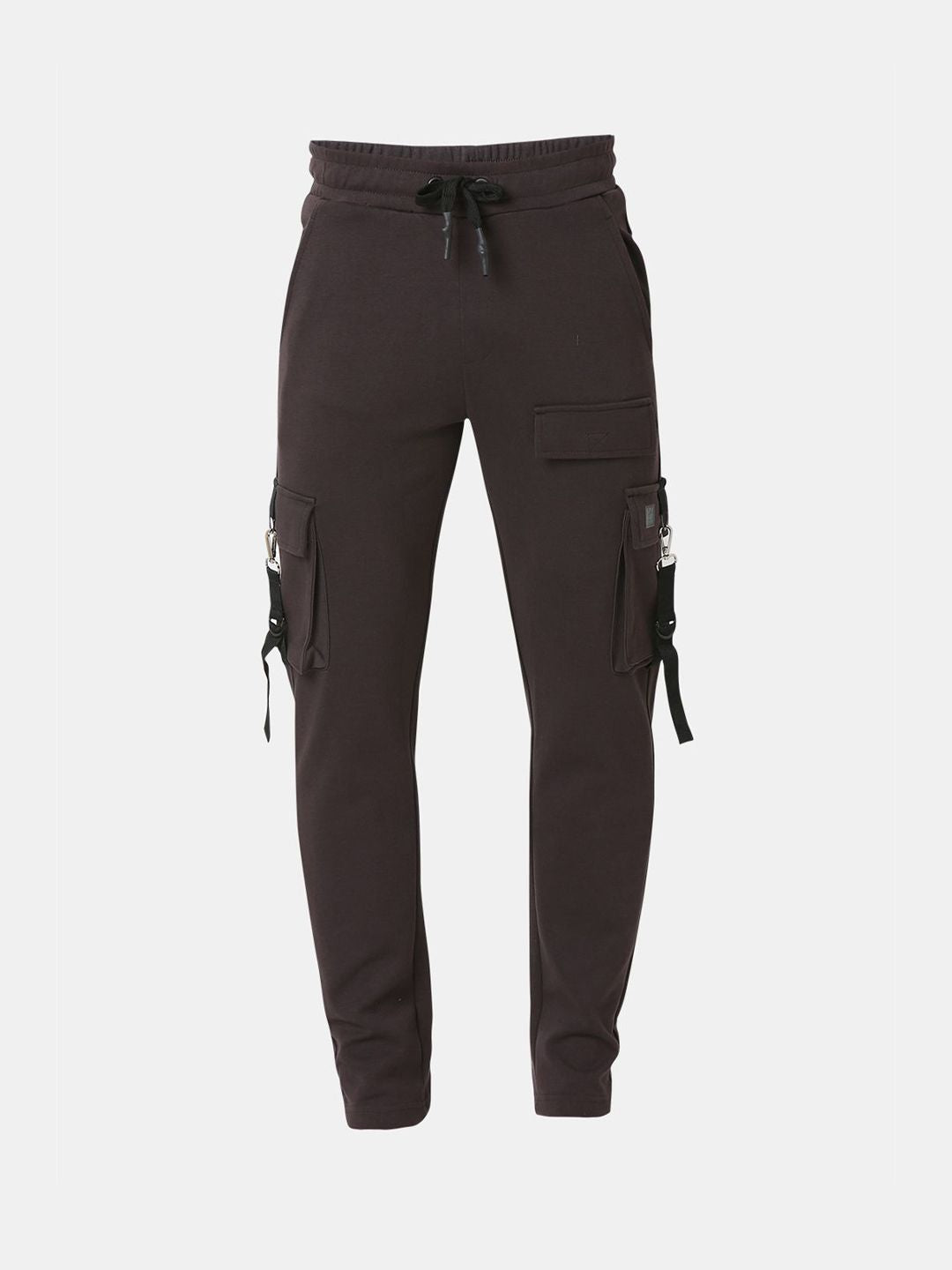 Spykar Men Straight Fit Mid-Rise Casual Track Pant