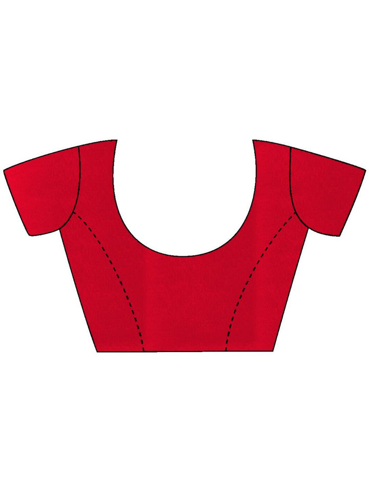 Mitera Colorblocked Gotta Patti Border Pure Georgette Saree