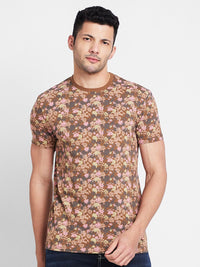 Being Human Floral Printed Round Neck T-shirt