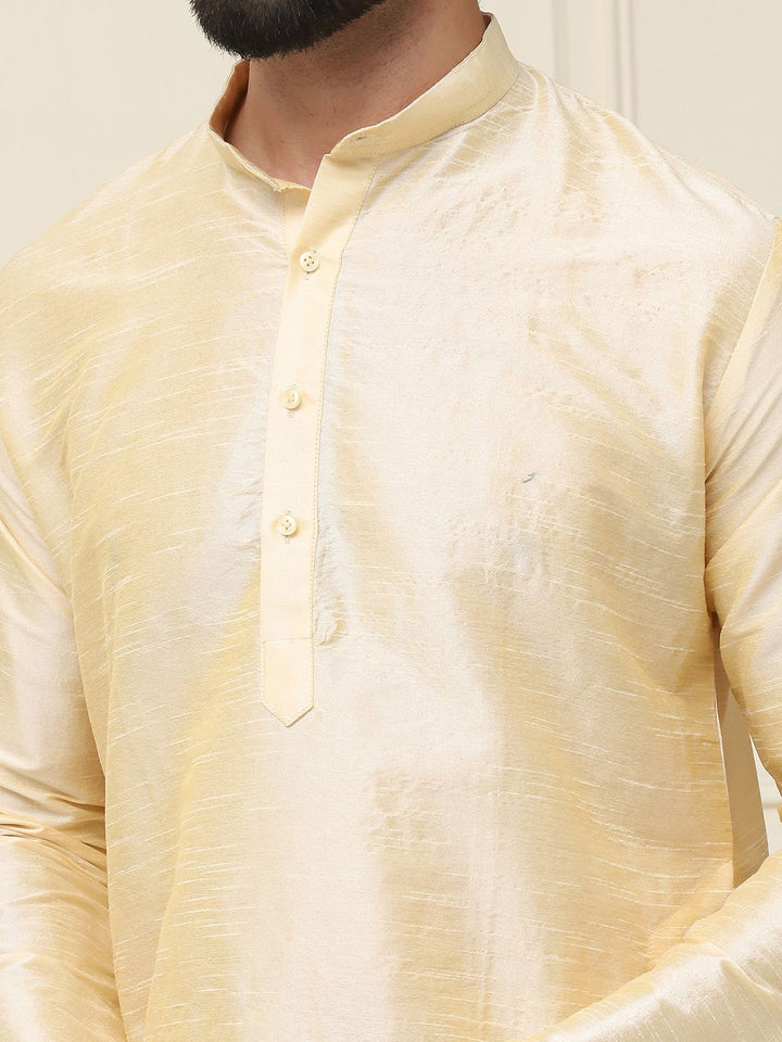 SOJANYA Men Jacquard Straight Kurta