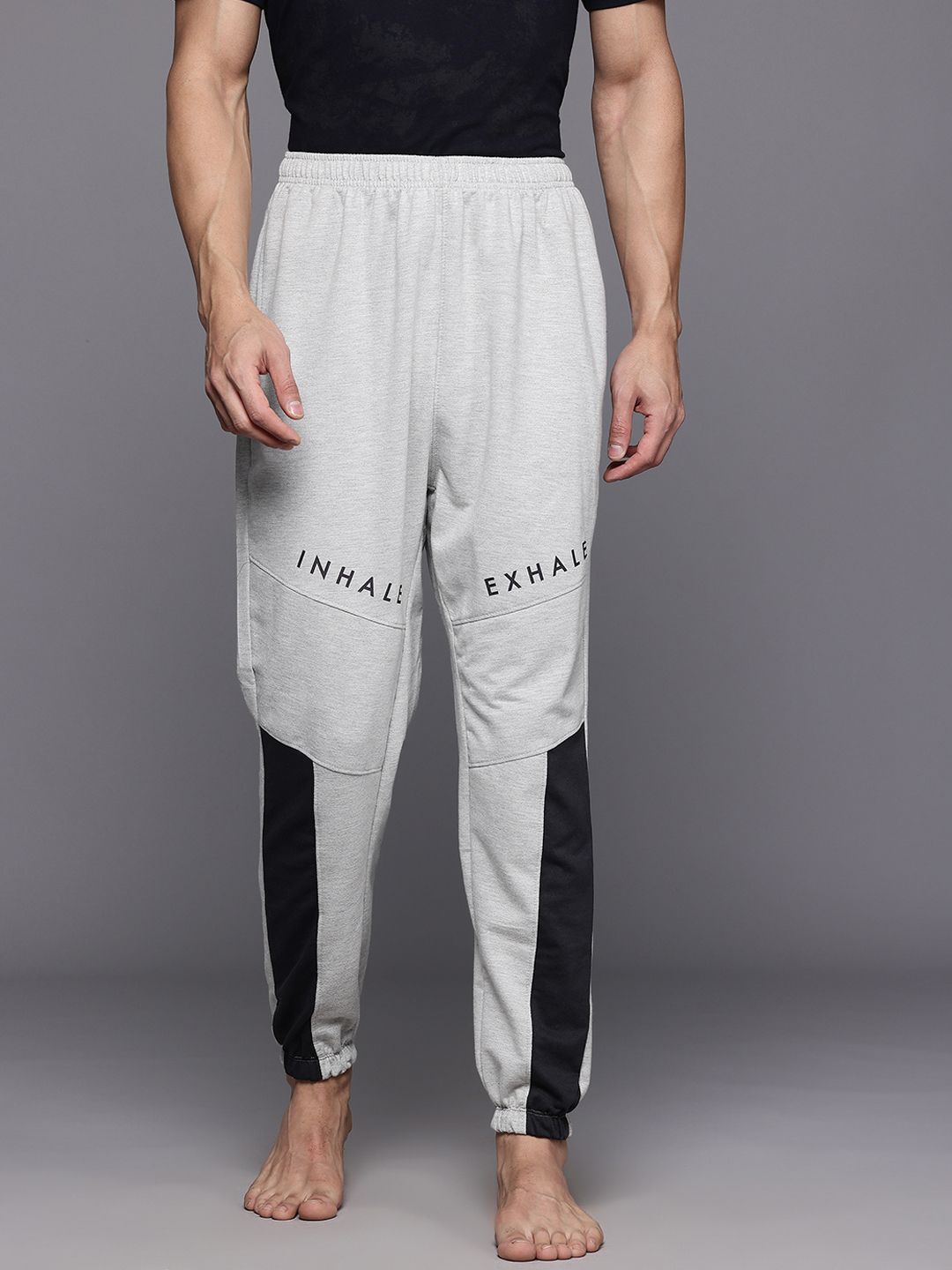 HRX by Hrithik Roshan Men Nowness Supernature Typography Yoga Joggers