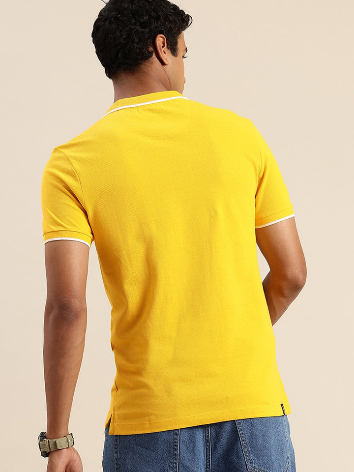 Being Human Pure Cotton Polo Collar Casual T-shirt