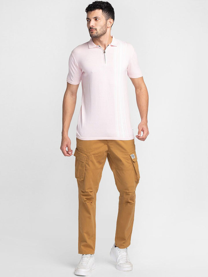 Being Human Men Slim Fit Cotton Cargos Trousers